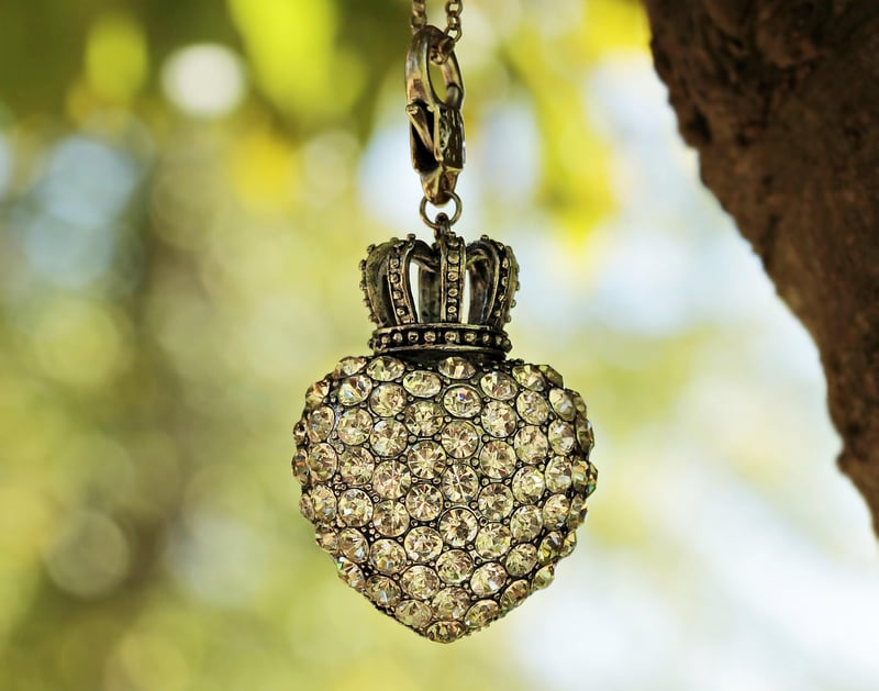 Recycled Jewelry Necklace